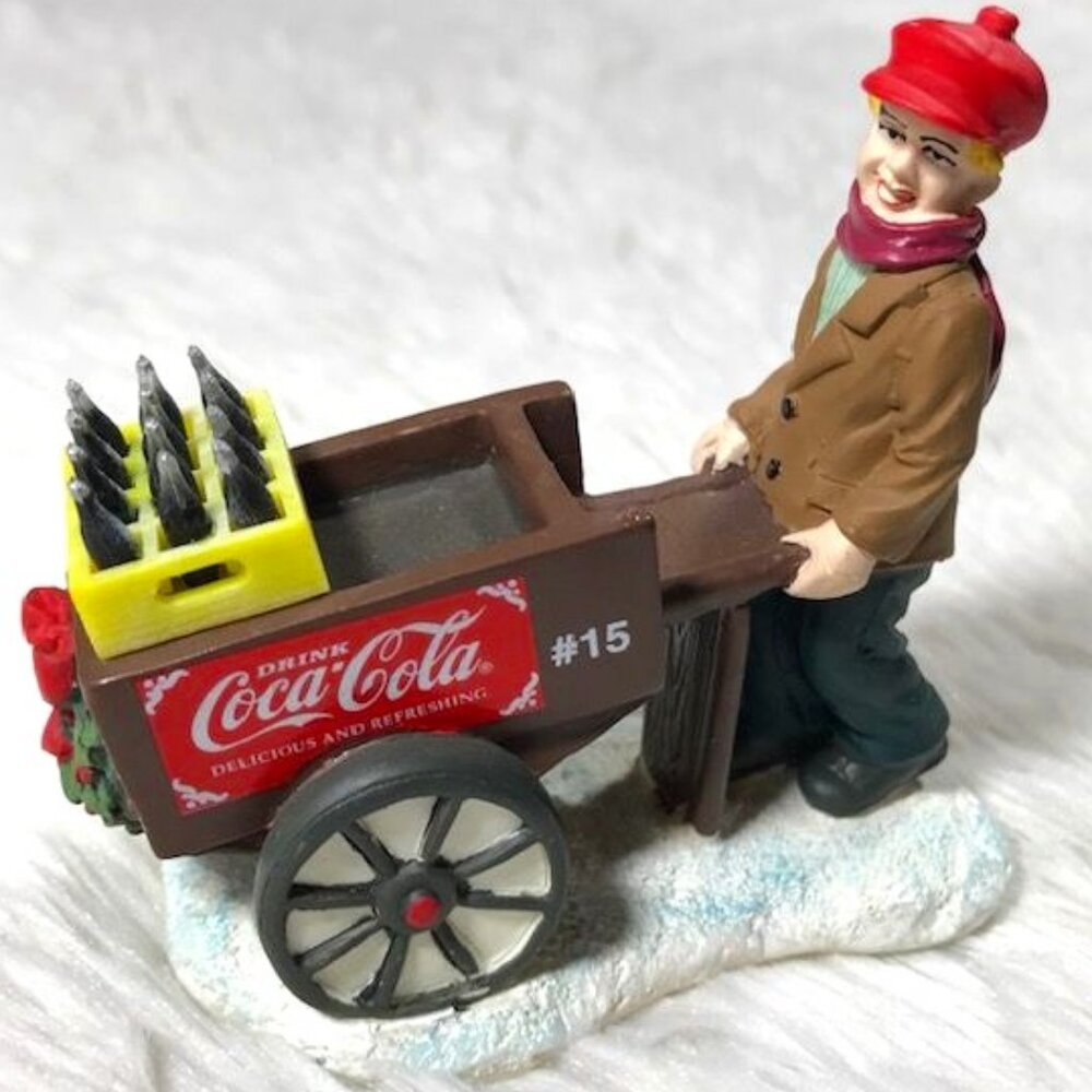 Vintage Coca-Cola "Special Delivery' Town Square Collection Figure